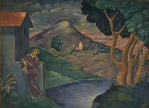Meunier (paysage Romantique) by Eugene Zak