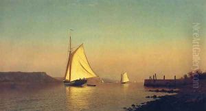 October on the Hudson by Francis Augustus Silva
