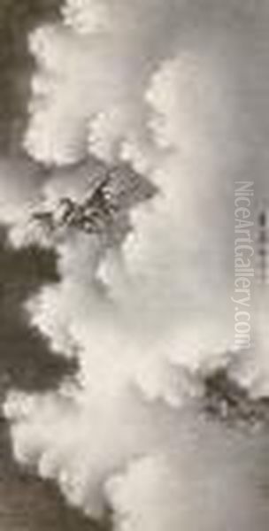 Dragon Amongst Clouds - view 1