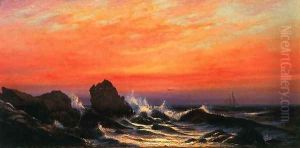 Rocky Coast by Francis Augustus Silva