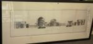 Plans And Sections Of Palaces by Francesco Zucchi