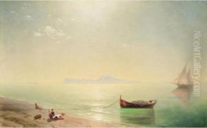 View Of Capri by Ivan Konstantinovich Aivazovsky