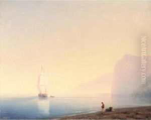 Sunrise Over Calm Waters by Ivan Konstantinovich Aivazovsky