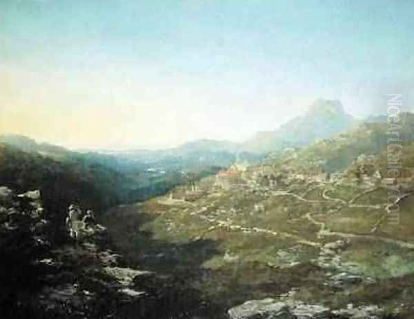 Ffestiniog 1870 - view 1