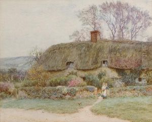 A Cottage Near Freshwater, Isle Of Wight