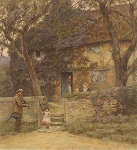 The Fiddler by Helen Mary Elizabeth Allingham
