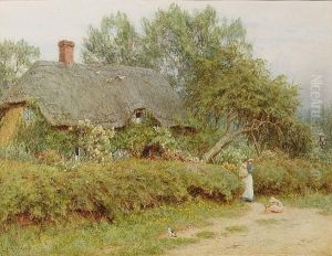 A Wiltshire Cottage by Helen Mary Elizabeth Allingham
