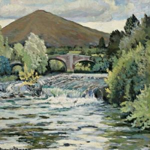 Landscape With Falls by Alexander Altmann