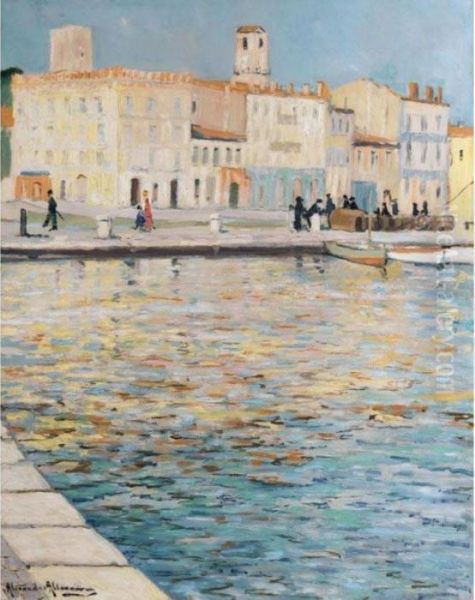The Harbour Of Saint Tropez - view 1