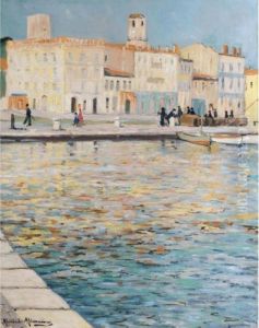 The Harbour Of Saint Tropez by Alexander Altmann