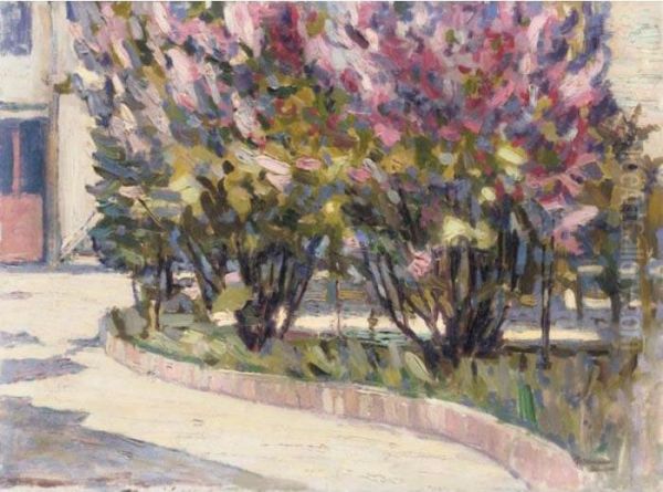 Parisian Garden In Bloom - view 1