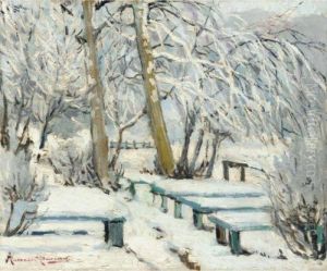 Winter Landscape by Alexander Altmann