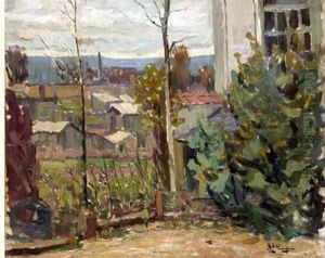 View Of The Garden by Alexander Altmann