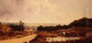 Pynford Near Surrey by Edmund John Niemann