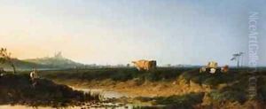 Landscape with a View of Lincoln 1861