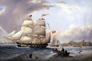 The Golden Spring off Tynemouth, 1854