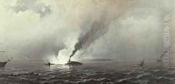The Monitor and the Merrimac - view 1