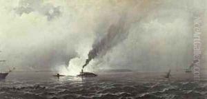 The Monitor and the Merrimac by James Hamilton
