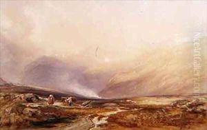Snowdon by Anthony Vandyke Copley Fielding