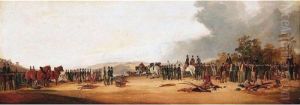 The County Meet Of The First Royal Agricultural Show by Richard Ansdell