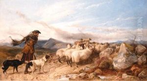 Crossing The Moor by Richard Ansdell
