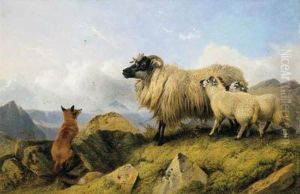 Highland Folk by Richard Ansdell