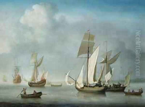 Becalmed off the Coast - view 1