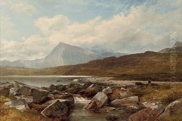 Welsh Landscape Near Snowdonia - view 1