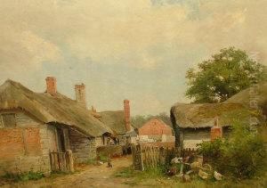 A Farmyard, Eckington Village