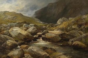 River Landscape by David Bates