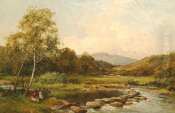 'stepping Stones On The Llugwy'. - view 1