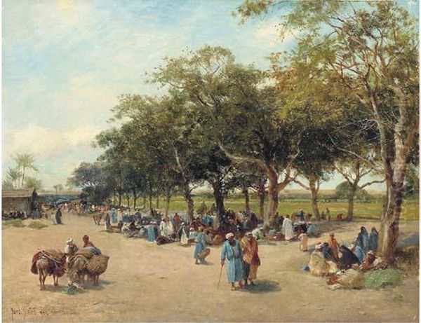 Beside The Highway To The Pyramids, Cairo - view 1