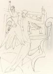 Tango, Plate 4 From Day And Dream (h. 360)