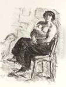 Model (modell) by Max Beckmann