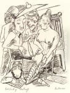 City Night by Max Beckmann