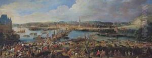 View of Rouen from Saint-Sever 1715-20 by Pierre-Denis Martin