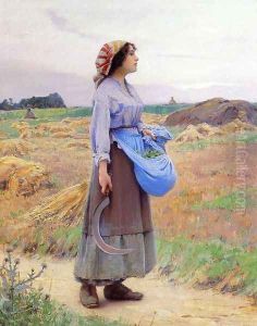 Returning from the Fields by Charles Sprague Pearce