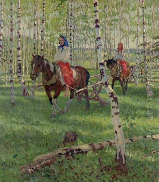 Riding Through The Forest - view 1