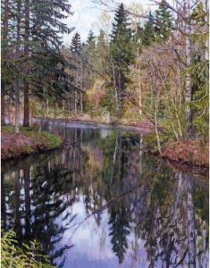 Meandering Woodland River Meandering Woodland River