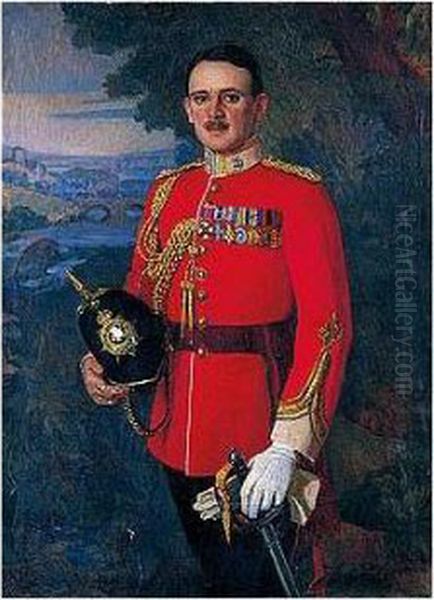Portrait Of An English Guards Officer - view 1