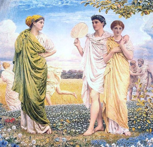 The Loves Of The Winds And The Seasons by Albert Joseph Moore