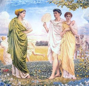 The Loves Of The Winds And The Seasons by Albert Joseph Moore
