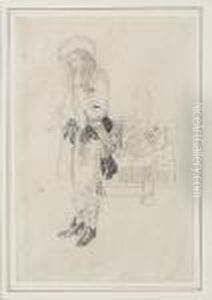 A Gentleman In Dutch Seventeenth Century Costume