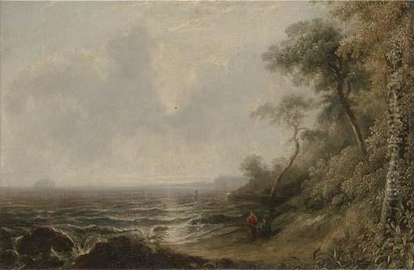 Figures On The Shore - view 1