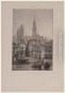 Cathedralenotre-dame by Richard Parkes Bonington