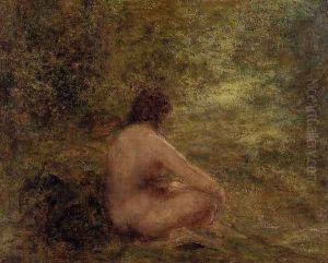 The Bather by Ignace Henri Jean Fantin-Latour
