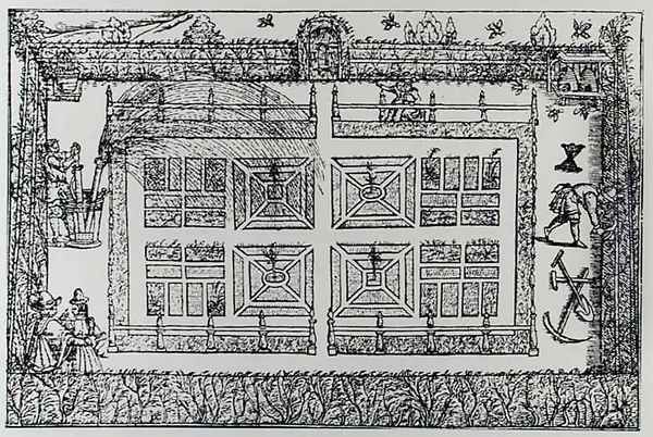 A Garden from The Gardeners Labyrinth - view 1