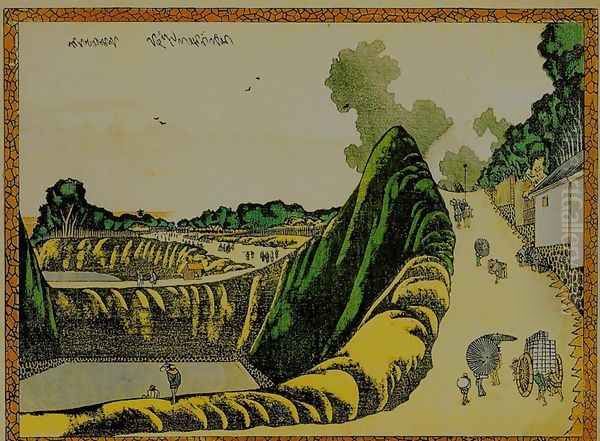 Ushigafuchi at Kudan (Kudan Ushigafuchi) - view 1