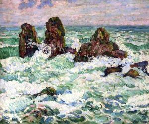 The Rocks by Theo van Rysselberghe