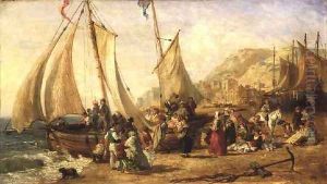 Life at the Seaside by William Parrott